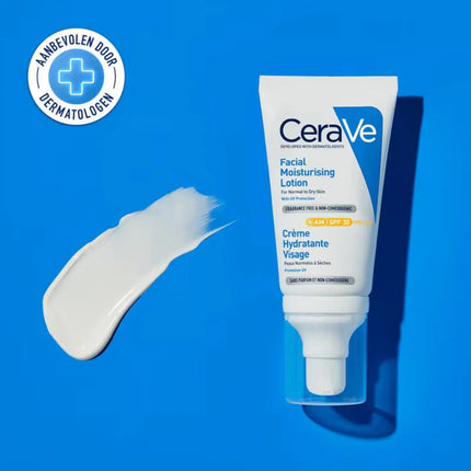 CeraVe Hydraterende Gezichtscrème SPF30 Dagcrème 52 ml