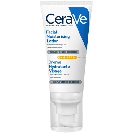 CeraVe Hydraterende Gezichtscrème SPF30 Dagcrème 52 ml