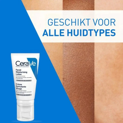 CeraVe hydraterende gezichtscrème geschikt voor alle huidtypes