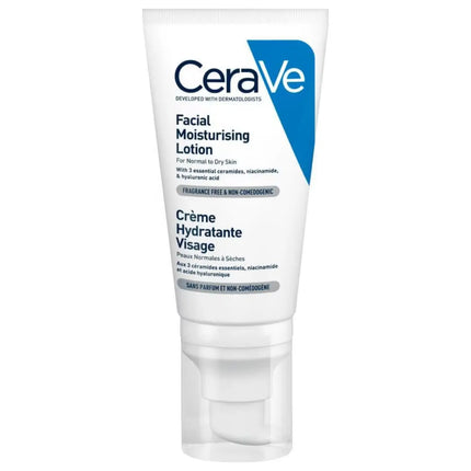 CeraVe Hydraterende Gezichtscrème 52 ml voor normale tot droge huid