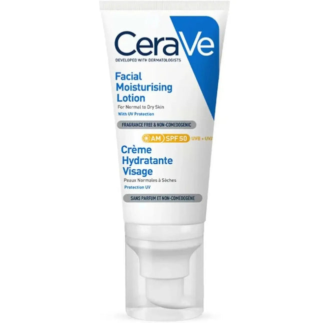 CeraVe Hydraterende Gezichtscrème SPF50 52 ml
