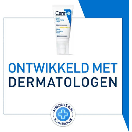 CeraVe Hydraterende Gezichtscrème SPF50 ontwikkeld met dermatologen