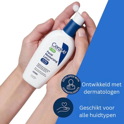 CeraVe PM Facial Moisturizing Lotion geschikt voor alle huidtypen