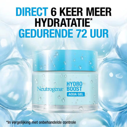 Neutrogena Hydro Boost Aqua Gel hydrateert tot 72 uur