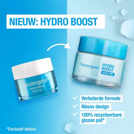 Neutrogena Hydro Boost Aqua Gel nieuwe verpakking en verbeterde formule