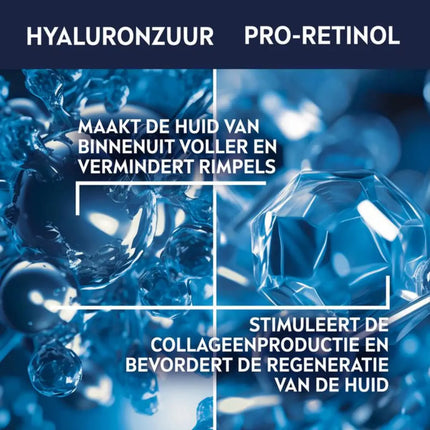 NIVEA MEN Anti-Age Hyaluron Gezichtscreme met hyaluronzuur en pro-retinol